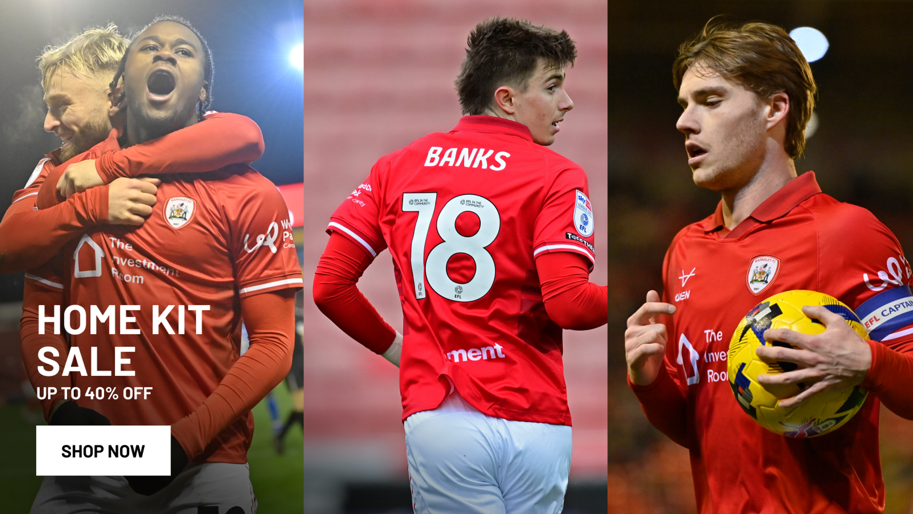 [BFC SITE] HOME KIT SALE: SAVE UP TO 40% ON 2025/26 BARNSLEY FC KITS ...